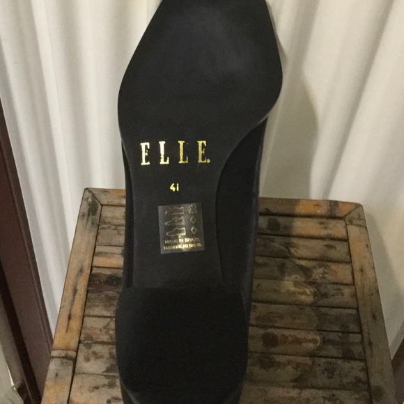 Elle Women's Black Heels .. NWT - Picture 4 of 4